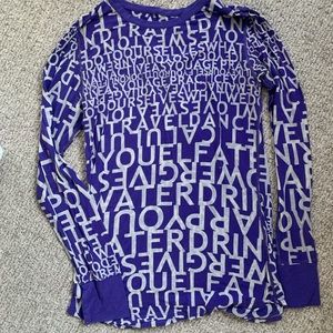 Lululemon long sleeve